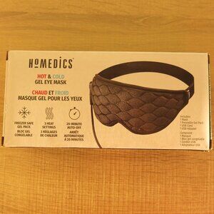 Homedics Hot and Cold Gel Eye Mask ---> New but open box, never use